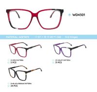Plastic acetate eyeglasses frame for women WD4301