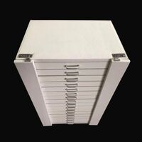 Office box - display case for frames and glasses, with combination locks, for 288/216 places JS-C231003