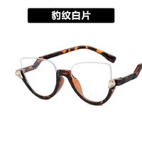 Очки пластиковые полуободковые  женские с защитой от синего света 4357-68062-PN