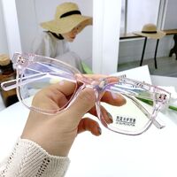 Hybrid frame, metal + TR90, with Blue Block coating SANTA K8009-1