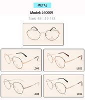 Metal eyeglasses frame for men 260009 (item in stock)