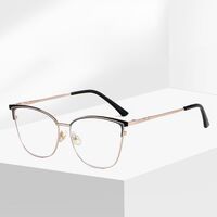 Combined frame (metal + TR90) with Blue Ray Cut protection lenses MAMO F93059