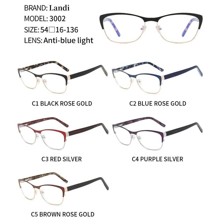 Очки защитные с антибликовым покрытием Landi LD3002