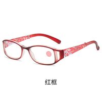 Plastic glasses for reading, portable, with case, with Blue ray cut protection, diopters from 0.00 to +4.00, KY019折叠