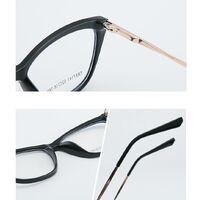 TR90 plastic frame or glasses with blue light protection, with spring hinges FA87141