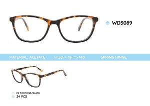 Plastic frames for glasses acetate material WD3089