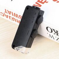 Микроскоп портативный 10081-1黑色, увеличение: 60-100X