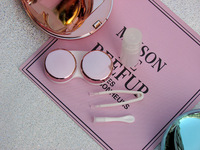 Набор для контактных линз складной с зеркалом и пинцетом MT-6513