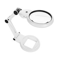 Tabletop magnifying glass with backlight 3B-1F-XX, magnification: 6X, 12X