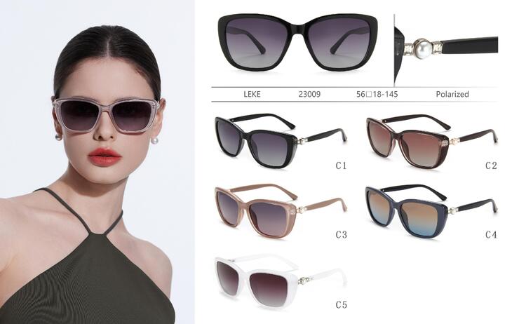 Солнцезащитные поляризационные пластиковые очки Leke LK23009