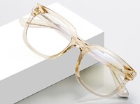 Ретро версия простых зеркальных заклепок с леопардовым принтом оправа пластиковая, материал TR-90+CA (флекс!) FOCUS FCS2124