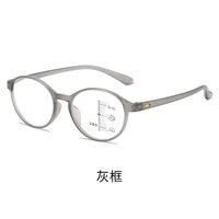 Plastic TR90 glasses for reading, with Blue ray cut protection, multifocal, diopters from +1.00 to +4.00, RMC=62-64, KY5112-2多焦点