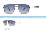 Metal frame polarized sunglasses S8006
