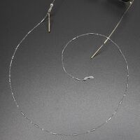 Металлическая нескользящая цепочка стального цвета,  для очков и масок GS027