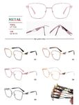Metal frames for glasses with spring hinges for women Big City LF17002
