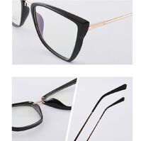 TR90 plastic frame or glasses with blue light protection, with spring hinges FA87078