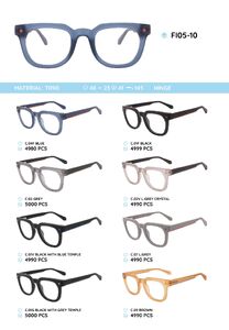 TR90 plastic eyeglasses frame FI05-10