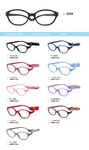 TR90 plastic eyeglasses frame for kids 1204TR