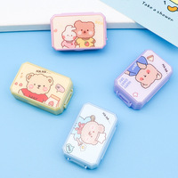 Mini set for a soft contact lens (Kits for contact lenses) A-11-CartoonBear