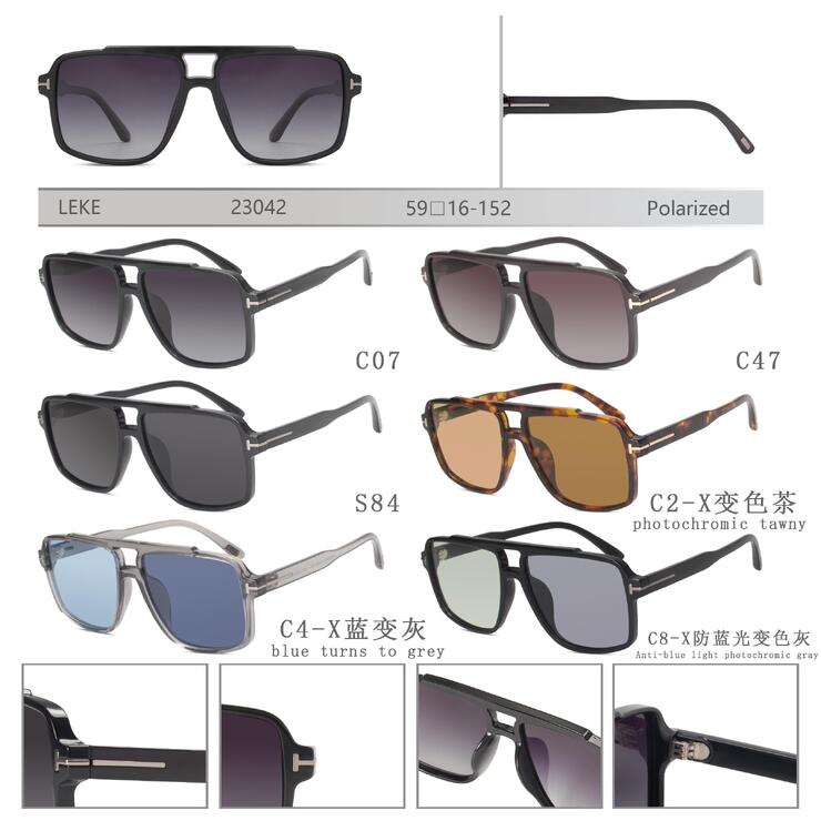Polarized plastic sunglasses for women Leke LK23042