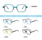 Acetate plastic frames for kids, with spring hinges WK1060