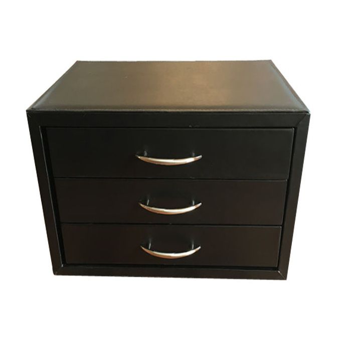 Desktop office box - display case for frames and glasses, flannel lining, for 24 slots JS-C207