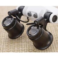Binocular magnifier with backlight 9892G-3A, magnification 10 / 15 / 20 / 25