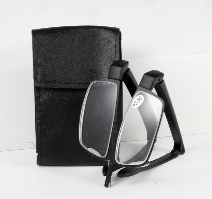 Folding metal eyeglasses for reading YL-055