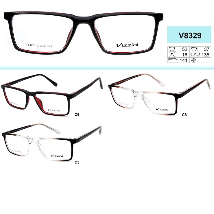 Plastic frames for glasses VIZZINI V8329