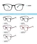 Plastic Ultem eyeglasses frame 24019
