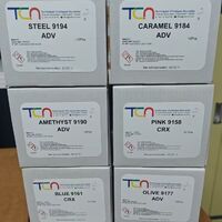 Paint powder TCN for coloring plastic CR39 lenses with an index of 1.50, set of 10 packs of 10 g each