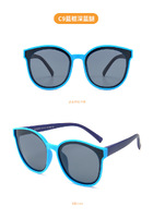 Детские силиконовые солнцезащитные поляризационные очки с защитой UV400 T22016