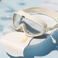 Swimming waterproof anti-fog goggles, with earpugles and cap, YJ309-YU