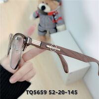 Оправа гибридная, металл + TR90, линзы с Blue Block покрытием SANTA TQ5659