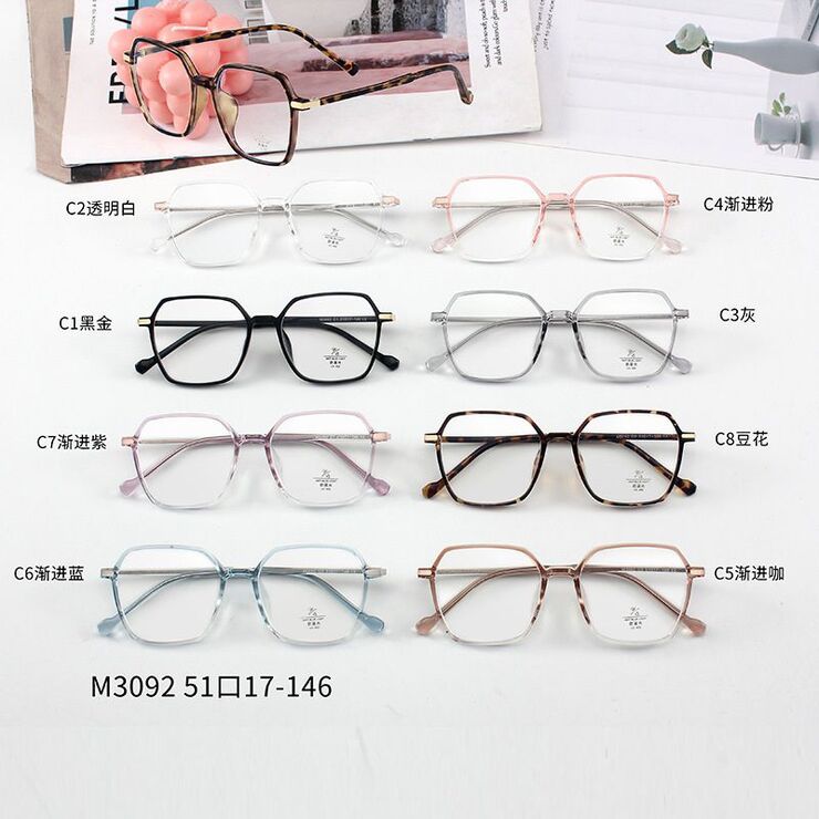 Combined frames with Blue Ray Cut lenses MAMO M3092