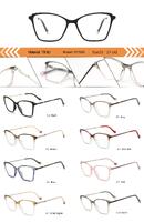 Plastic TR90 frame for women with spring hinges SY1006-DA