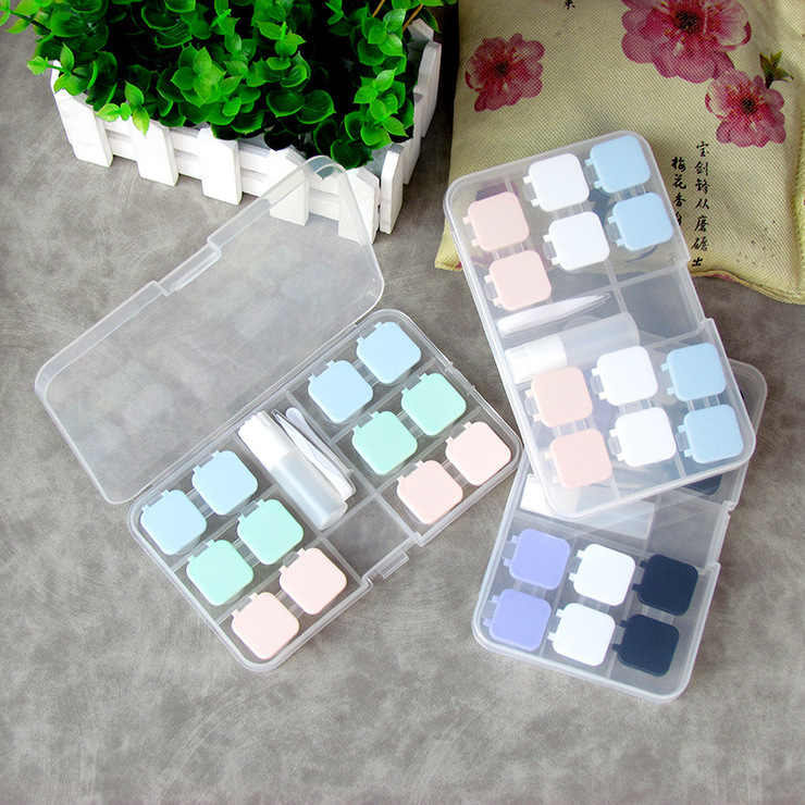 Mini set with contact lens cases XZZ1022, 6pcs