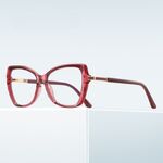 Plastic TR90 frames for glasses for women with UV and Blue Ray Cut protection FOCUS FCS2244
