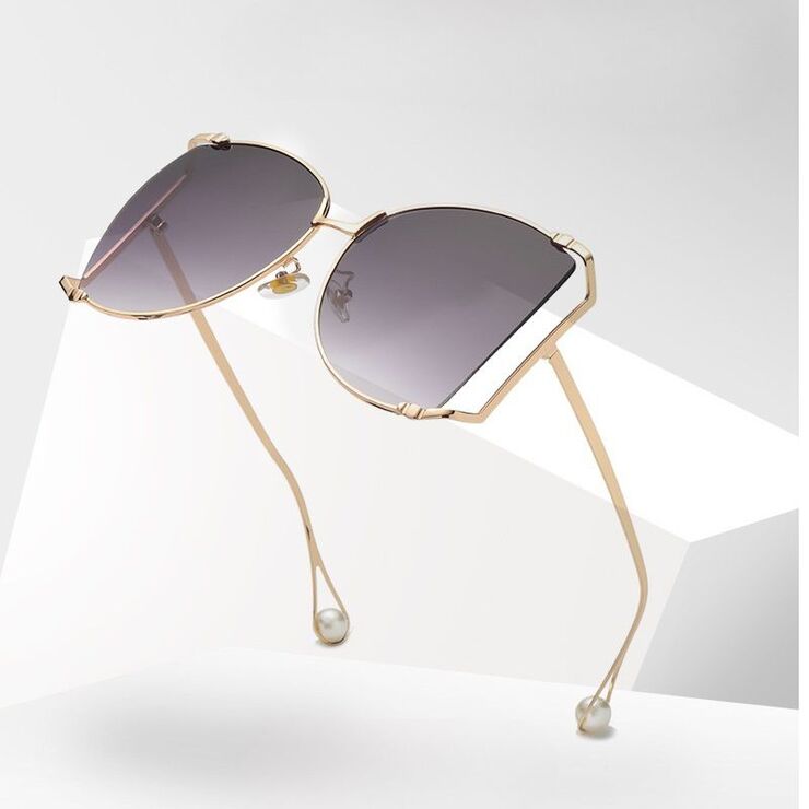 Солнцезащитные металлические очки с защитой UV400 2803-GT