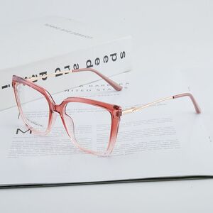 TR90 plastic frame or glasses with blue light protection, with spring hinges FA87133