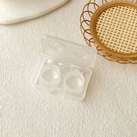 Mini soft contact lens JM201透明连体盒