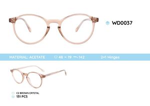 Plastic frames for glasses acetate material WD0037