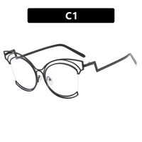 Очки металлические женские с защитой от синего света 0727-PN