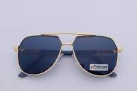 Очки солнцезащитные поляризационные металлические мужские Wilibolo P-8014