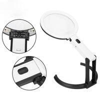 Tabletop magnifying glass with backlight 3B-1D-XX, magnification: 1,8X, 5X