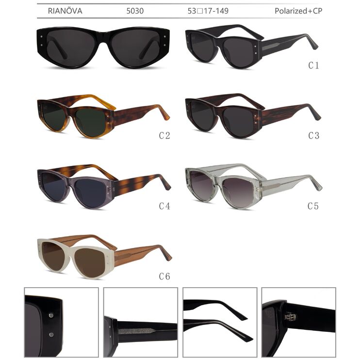 Polarized CP plastic sunglasses Rianova R5030
