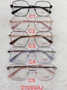 Metal frames for glasses Defile D1050AJ