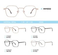 Metal men's frame for glasses MM1050