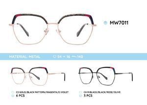 Оправа металлическая, с флексом MW7011