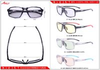 Sports TR90 plastic frame with sun lenses Athlly A-3007S (see for discounts)